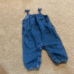 Baby Gap Girls Polka dot Overalls